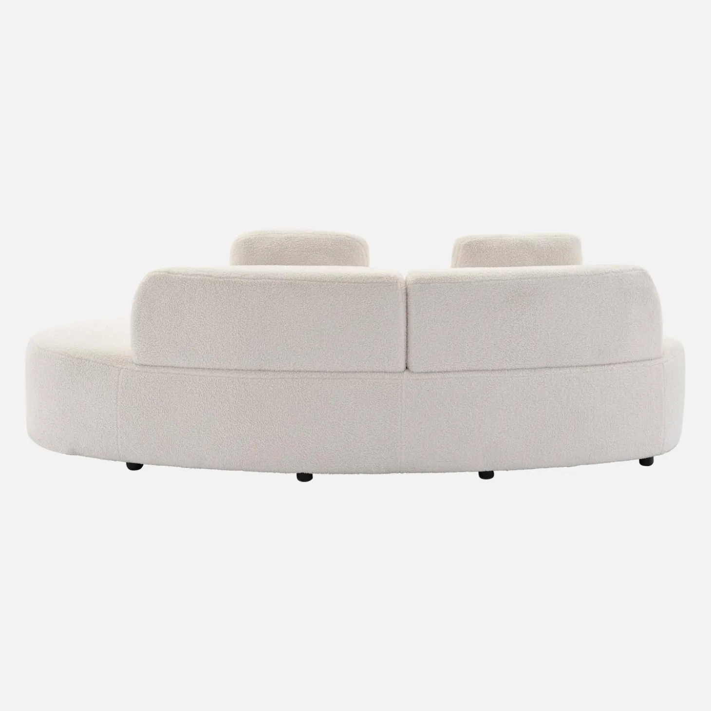 Sofá de diseño borreguito de 3 plazas