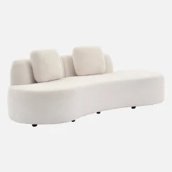 Sofá de diseño borreguito de 3 plazas