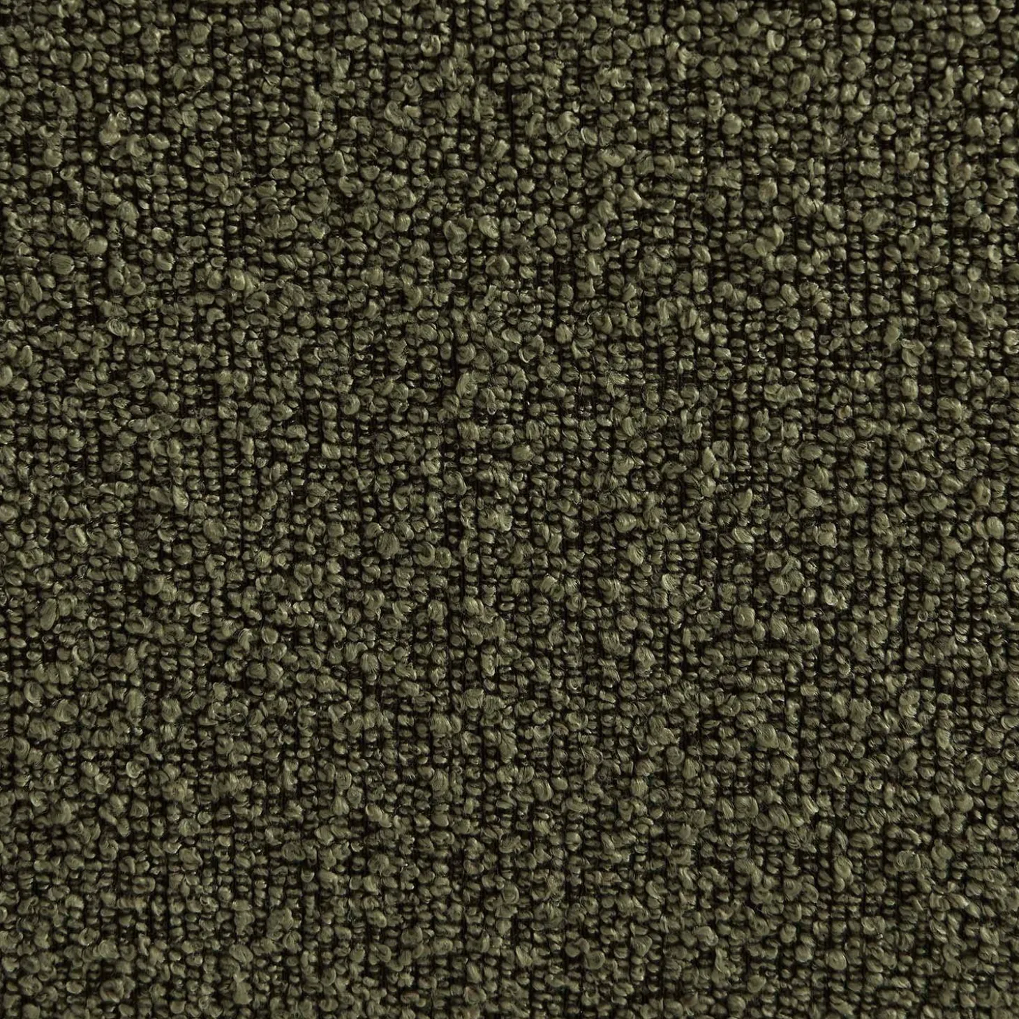 Sofá esquinero modular con reposapiés de borreguito texturizada, 7 plazas