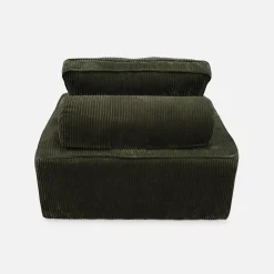 Sofá modular de pana, 2 plazas