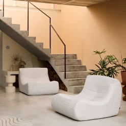 Sofá modular de pana, 2 plazas