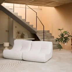 Sofá modular de pana, 2 plazas