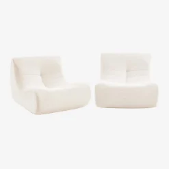 Sofá modular de pana, 2 plazas