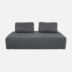 Sofá modular de pana, 2 plazas