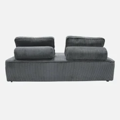 Sofá modular de pana, 2 plazas