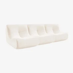 Sofá modular de pana, 3 plazas