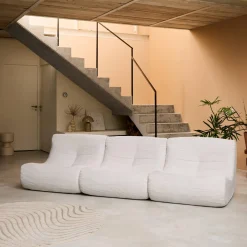 Sofá modular de pana, 3 plazas