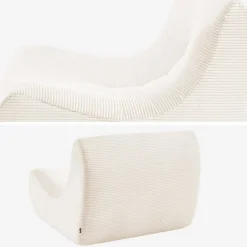 Sofá modular de pana, 3 plazas