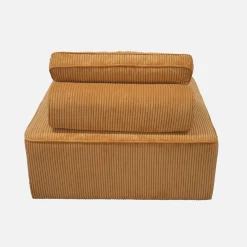 Sofá modular de pana, 3 plazas