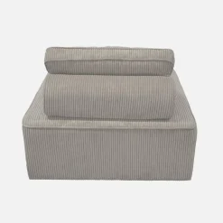 Sofá modular de pana, 2 plazas