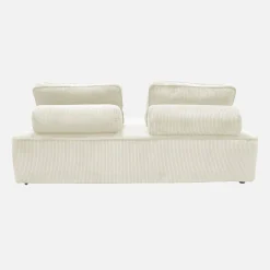 Sofá modular de pana, 4 plazas