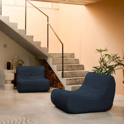 Sofá modular de terciopelo, 2 plazas