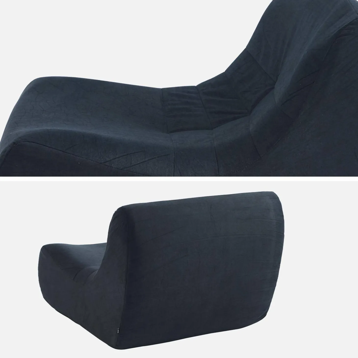 Sofá modular de terciopelo, 2 plazas
