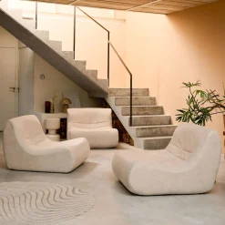 Sofá modular de terciopelo, 3 plazas