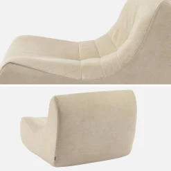 Sofá modular de terciopelo, 2 plazas