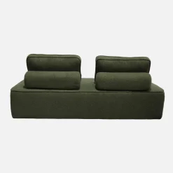 Sofá modular en tejido borreguito, 2 plazas