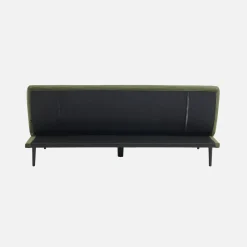Sofá-cama en terciopelo de pana fina, 3 plazas