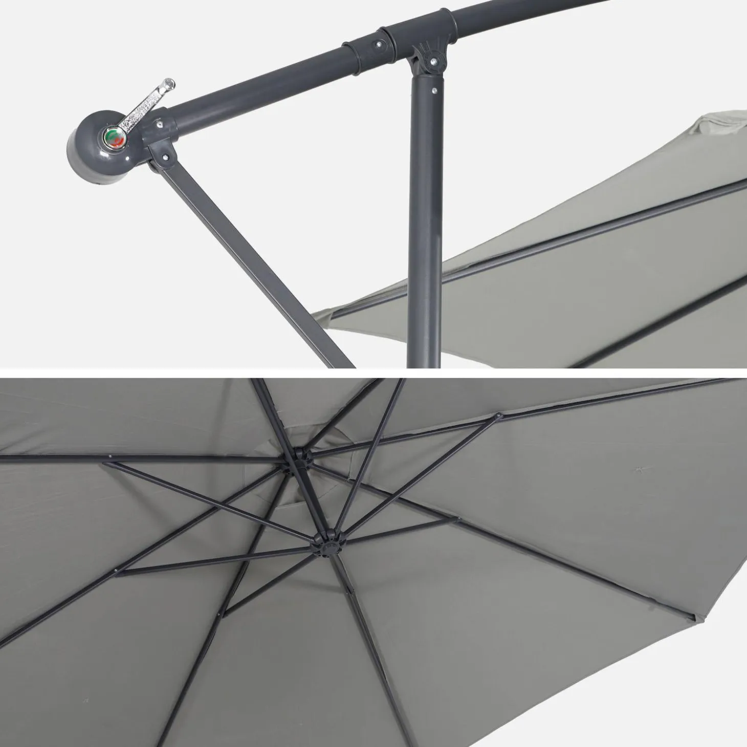 Sombrilla redonda, 350cm