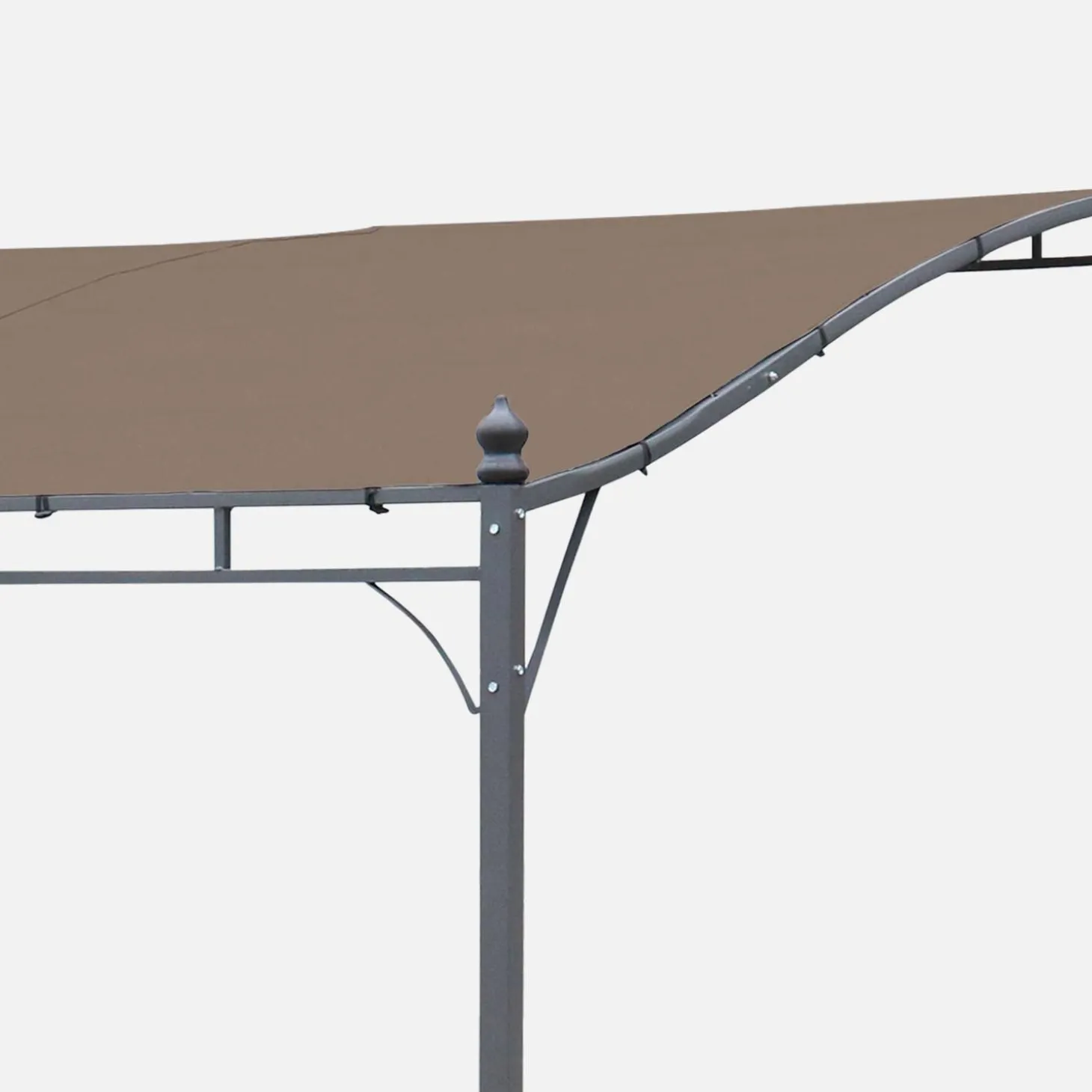 Techo de lona para pérgola Brestum 3x2.5m
