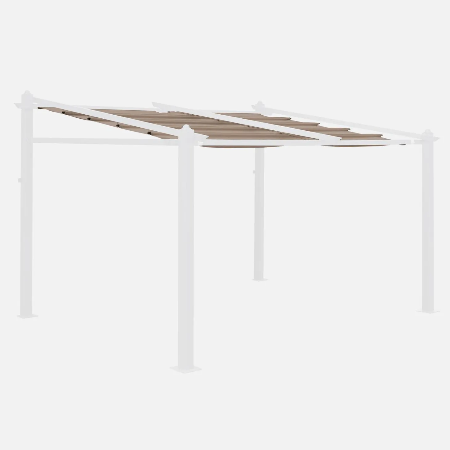 Techo de repuesto para pérgola 3x4m