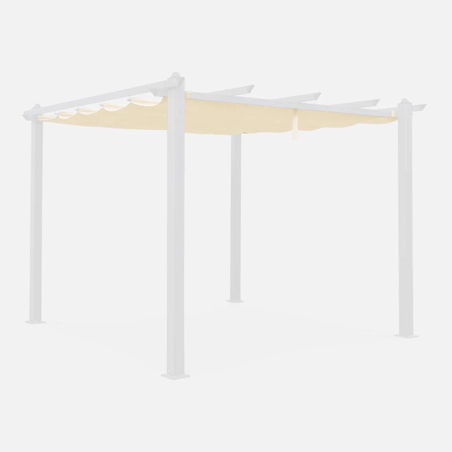 Techo de repuesto para pérgola 3x3m