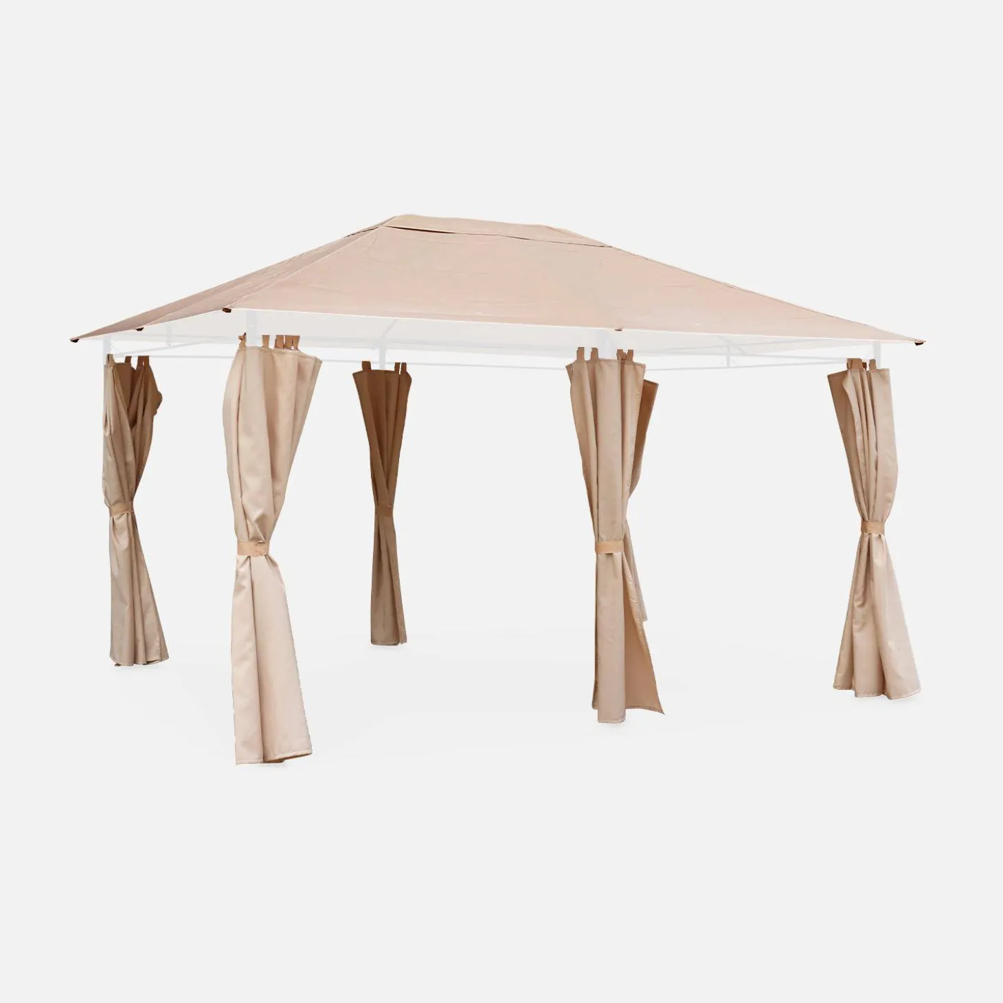 Toldo de techo para pérgola 3x4m