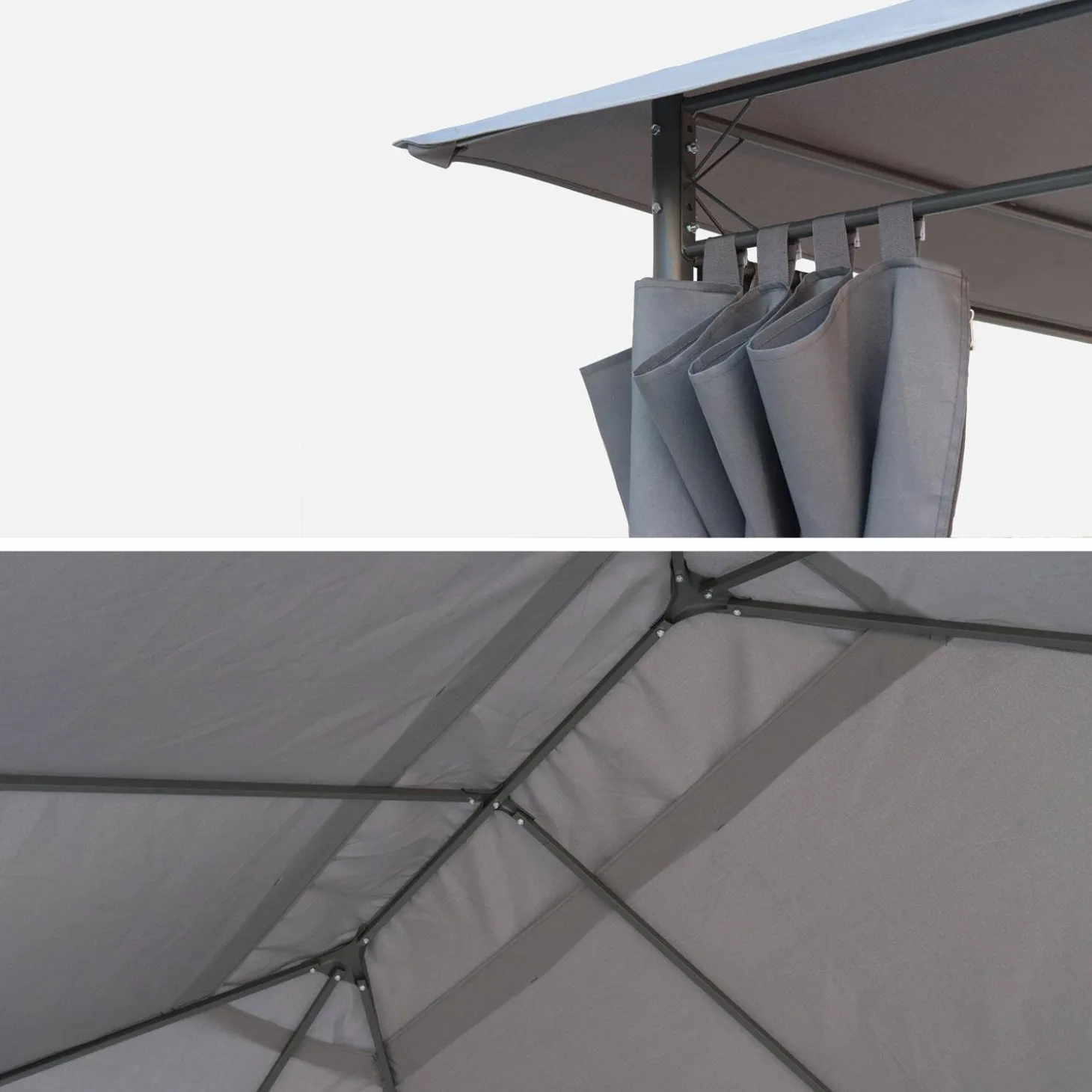 Toldo de techo para pérgola 3x4m