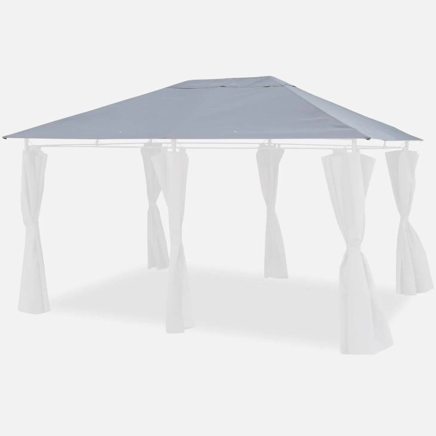 Toldo de techo para pérgola 3x4m