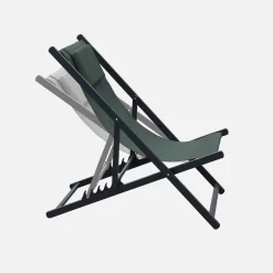 Tumbona de aluminio multi posiciones, set de 2