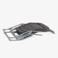 Tumbona plegable de textileno con 2 posiciones, set de 4