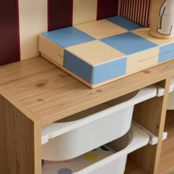 Unidad de almacenamiento para niños, 6 cubos