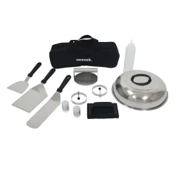 Utensilios para barbacoa, plancha y brasero, 11 piezas