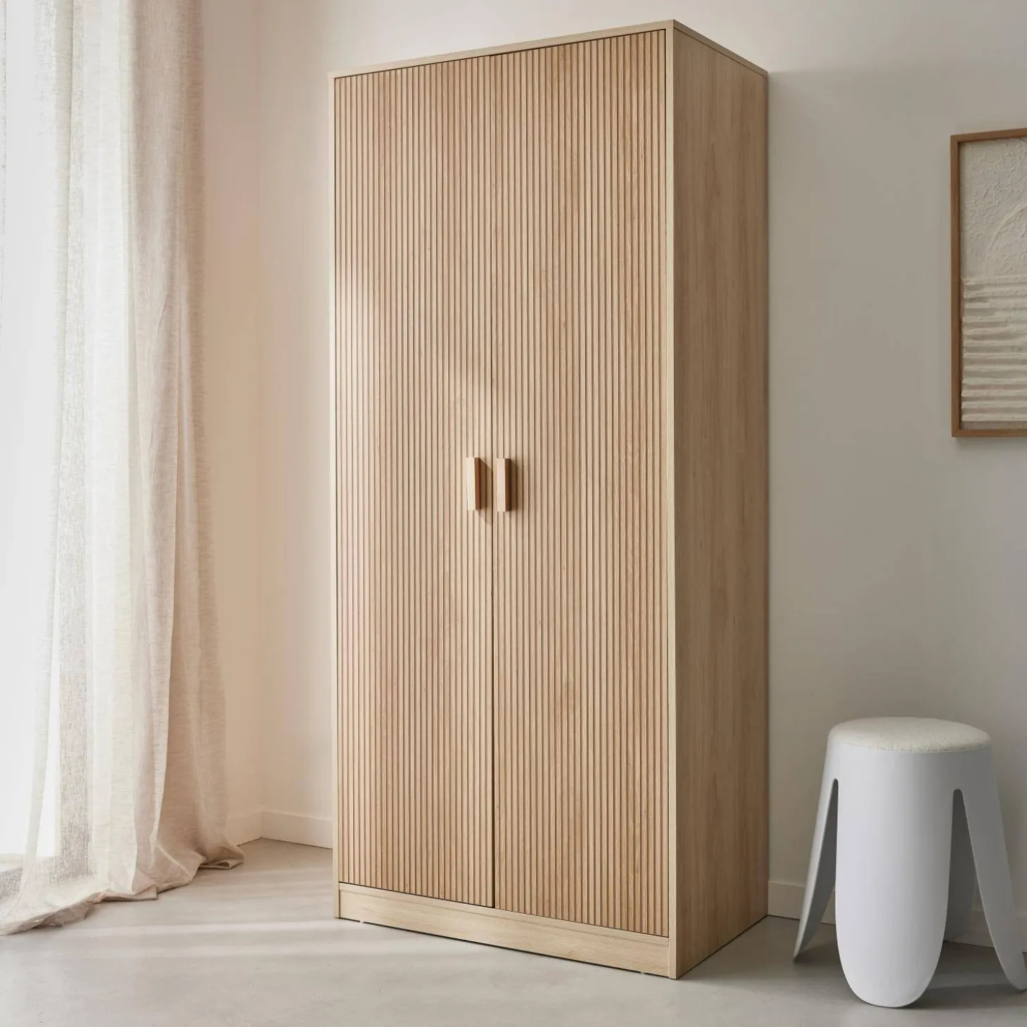 Vestidor, armario de dos puertas