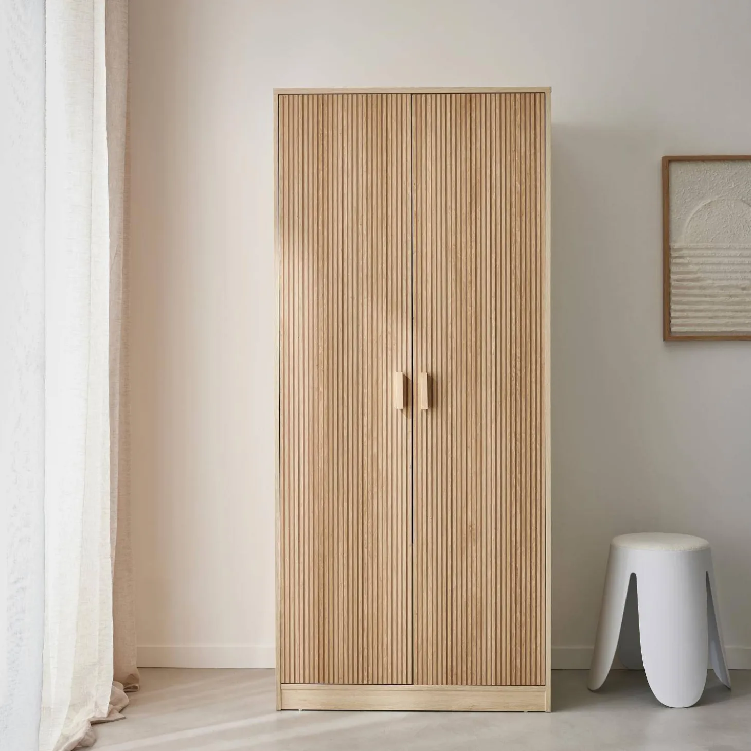 Vestidor, armario de dos puertas