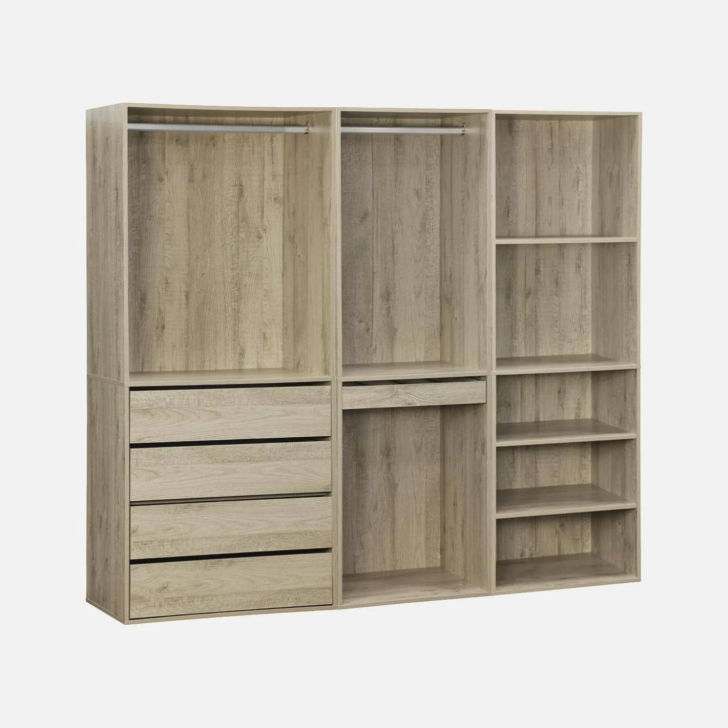 Vestidor Módulo de 3 elementos