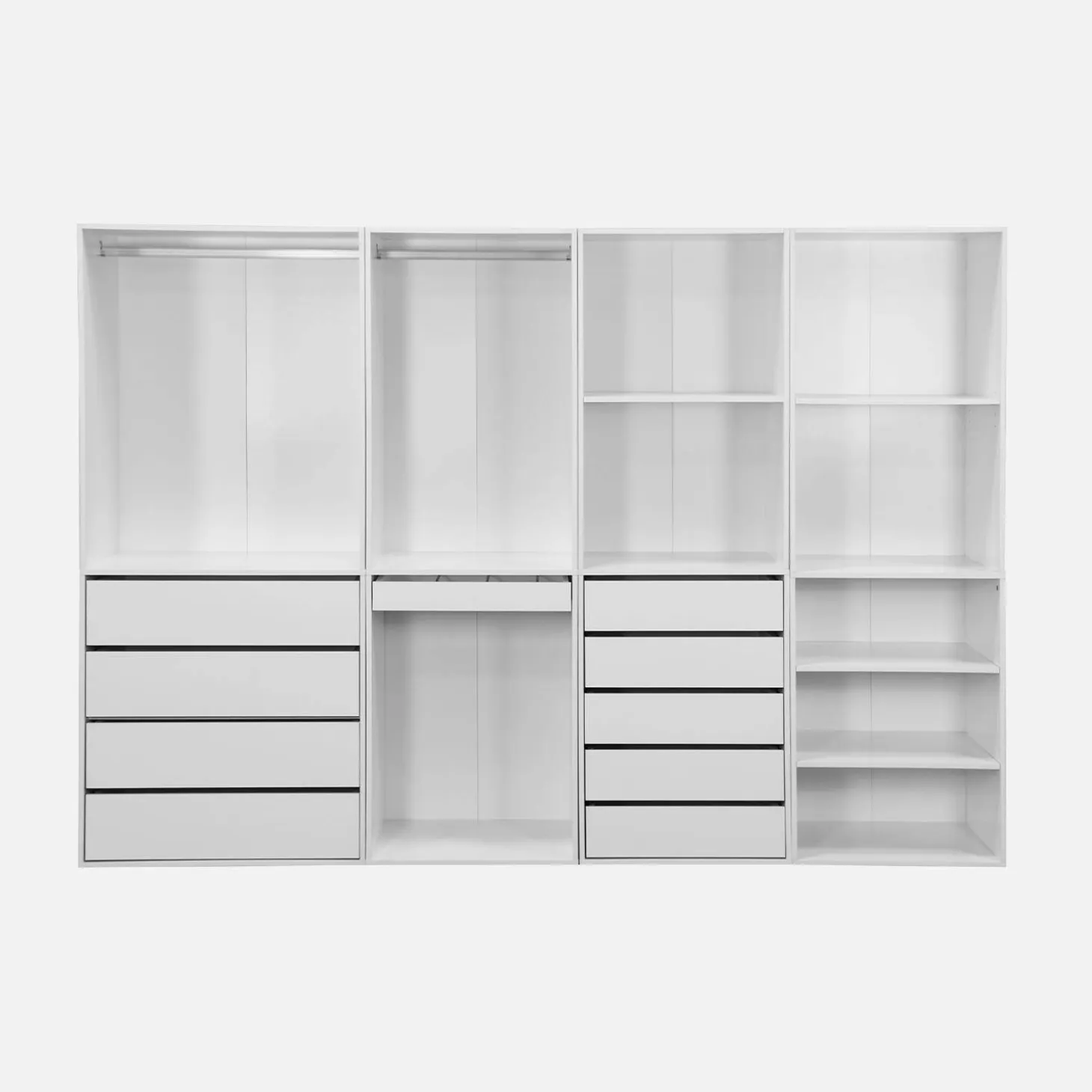 Vestidor Módulo de 4 elementos